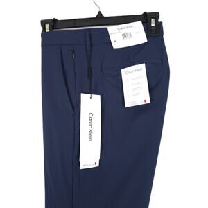 Calvin Klein Men's Slim-Fit Tech Performance Dress Pants Navy 31x30 NWT